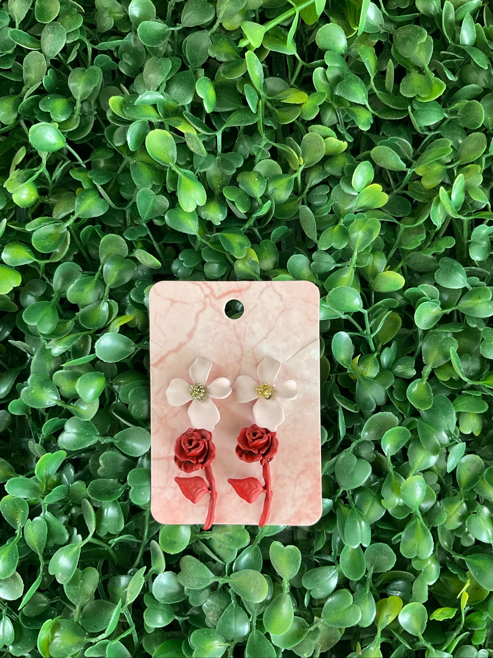 Boucles d'oreilles fleurs – photo 4
